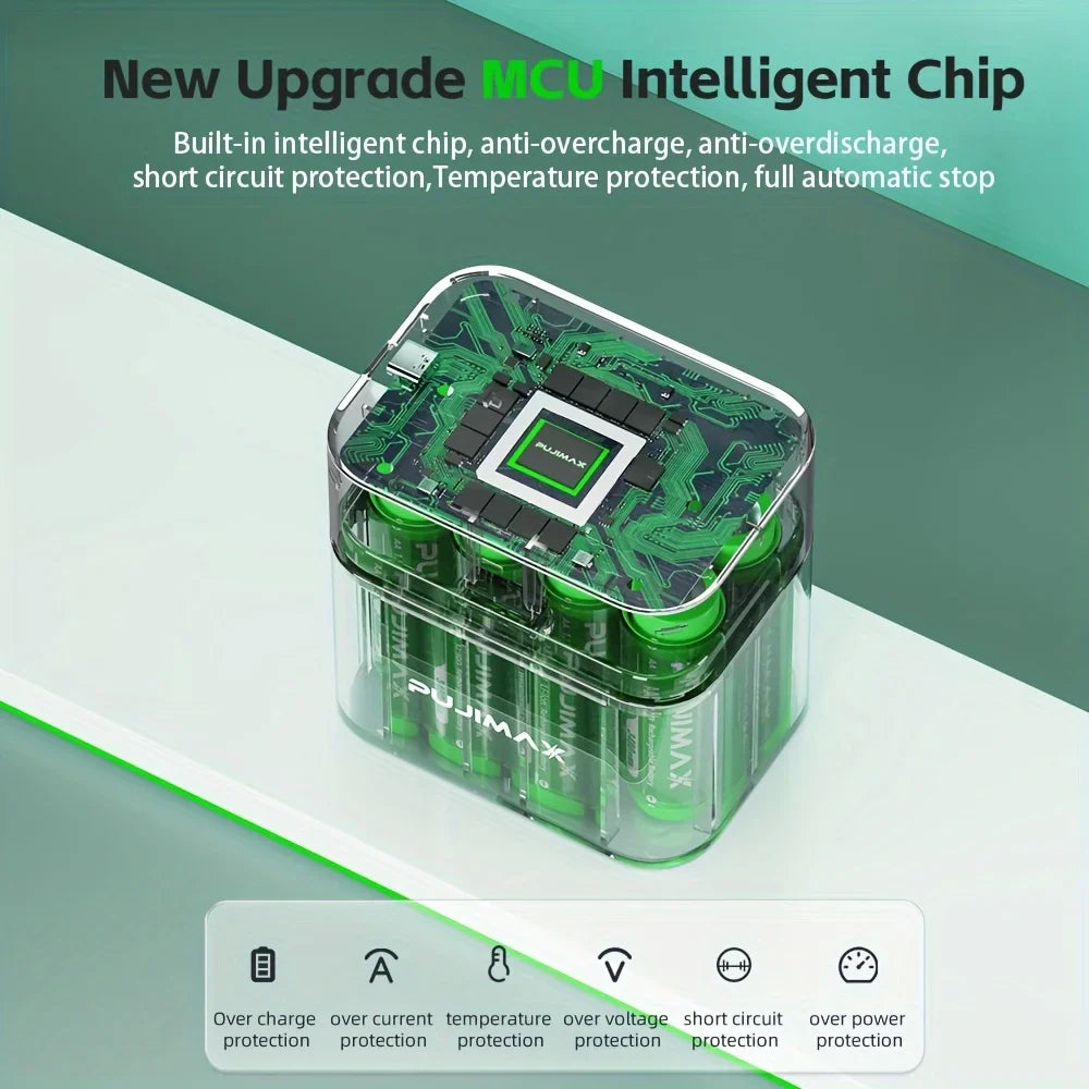 Power-Up Li-ion AA Batteries