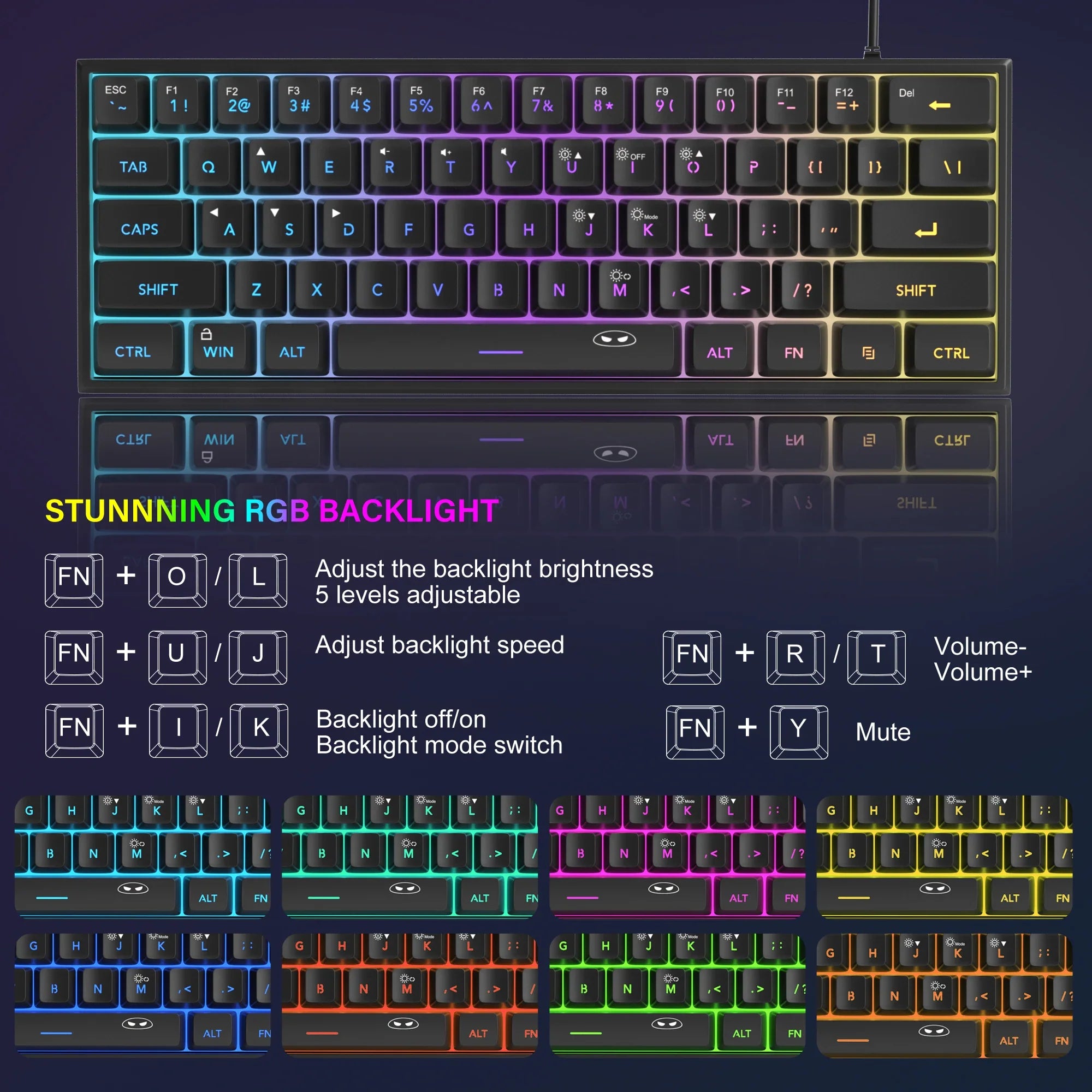 MageGee RGB Gaming Keyboard