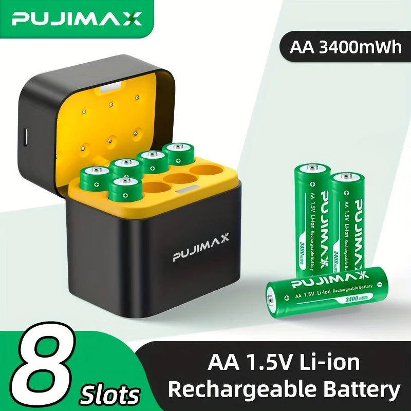 Power-Up Li-ion AA Batteries